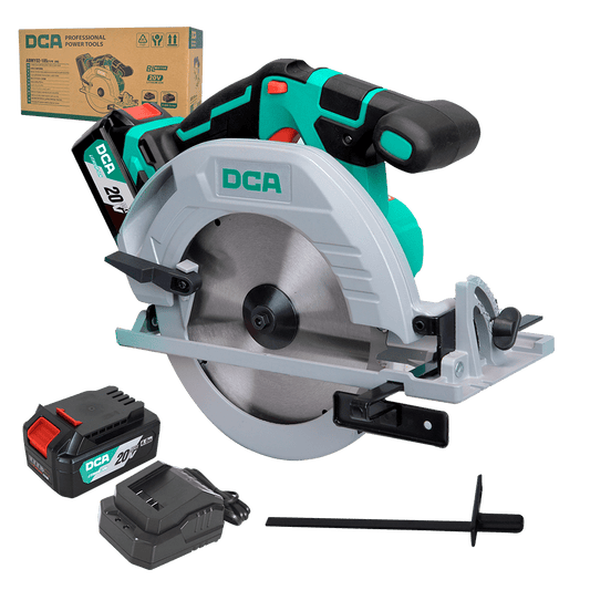 SIERRA CIRCULAR 20V BRUSHLESS 5000/MIN 185MM 45º 4.0AHX2 BOX