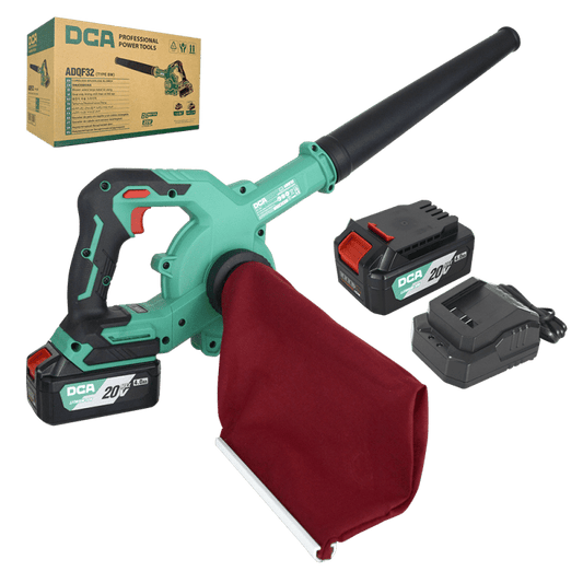 SOPLADOR 20V BRUSHLESS 18000/MIN 3.11M3/MIN 4.0AHX2 BOX