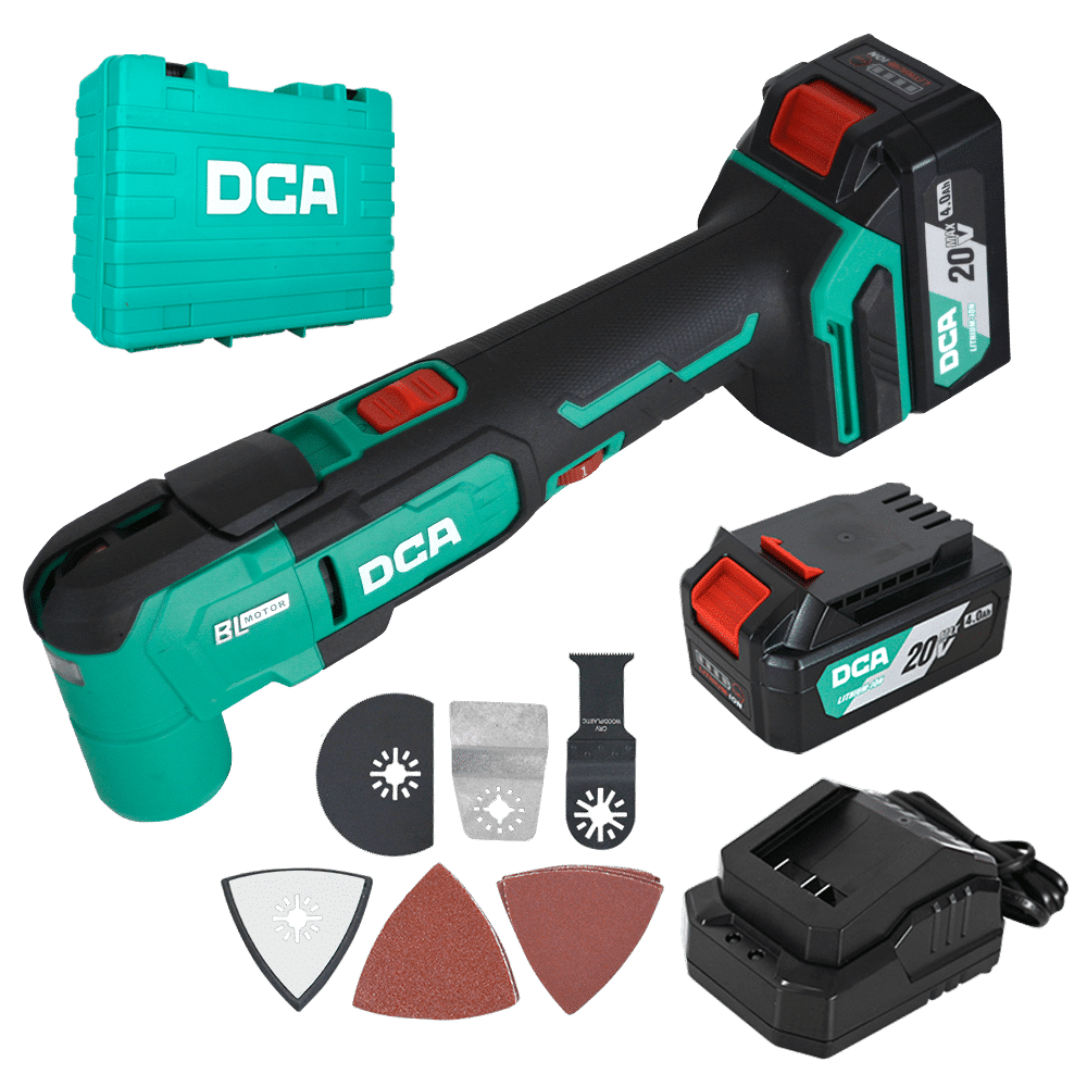 MULTI-TOOL 20V BRUSHLESS 6000-18000/MIN 4.0AHX2 MALETING