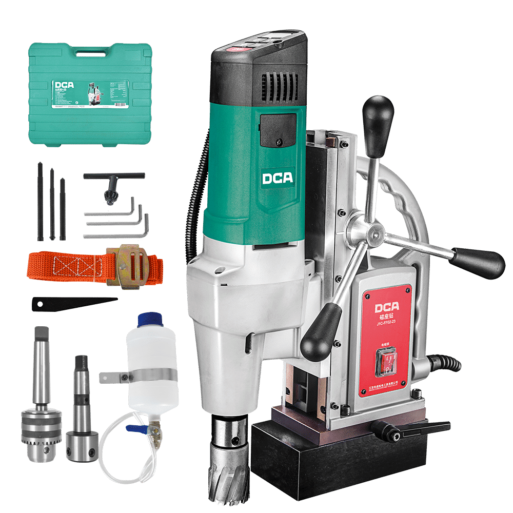 TALADRO MAGNETICO 1600W 23/50MM 15000N MT3 TRIPLE FUNCIÓN