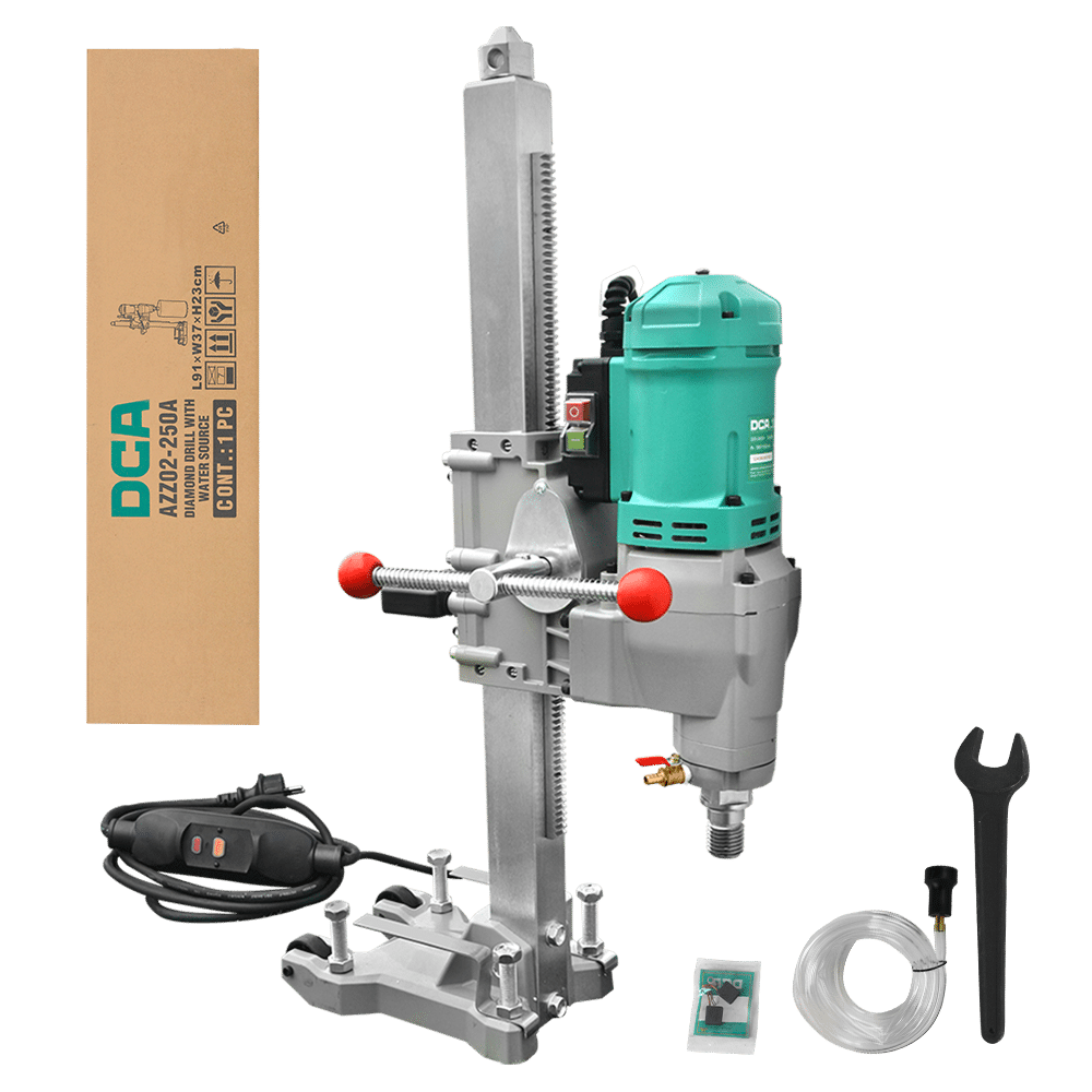 TALADRO DIAMANTE 3800W 390-1100/MIN 250MM