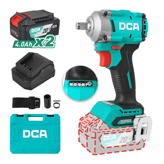 LLAVE DE IMPACTO BRUSHLESS 20V 1/2″