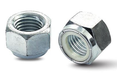 TUERCA SEGURO NYLON ZINCADO
